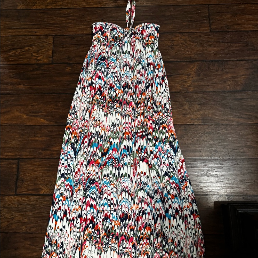GAP Multicolor Swirl Pattern Dress, XS, haltee